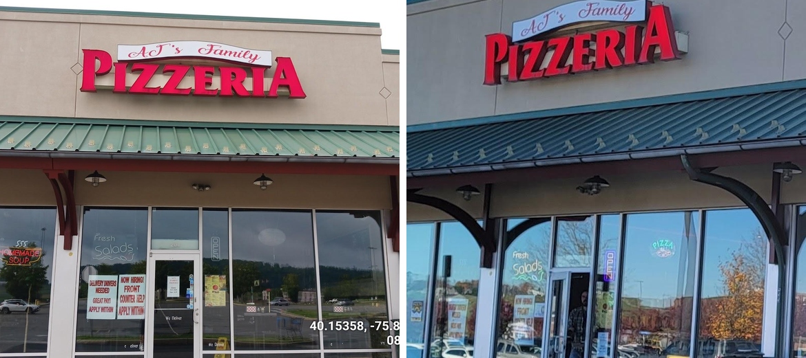 AJ's Family Pizzeria Menu