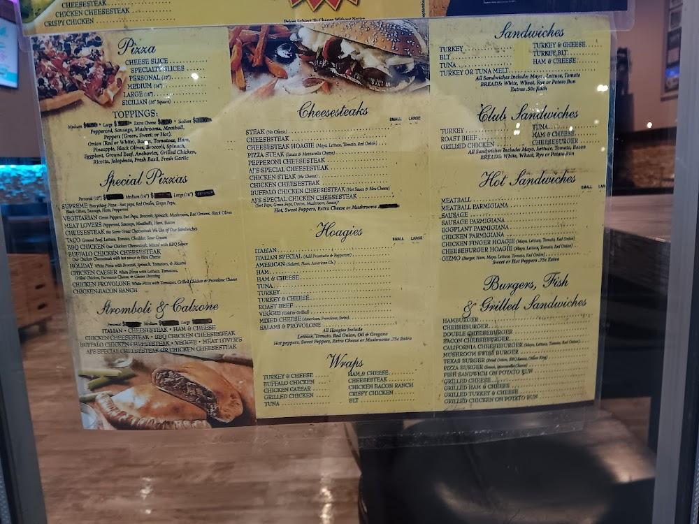 AJ's Family Pizzeria Menu image 3